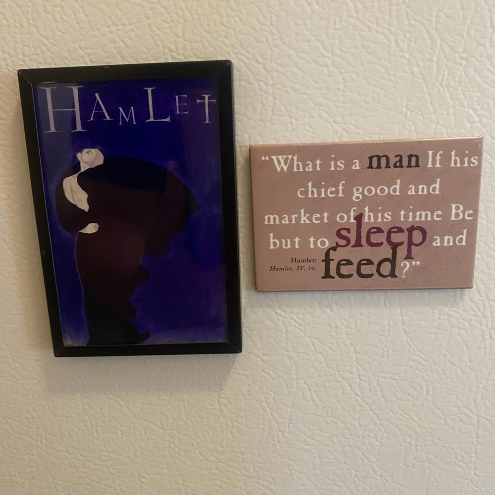 HAMLET MAGNETS SET of 2